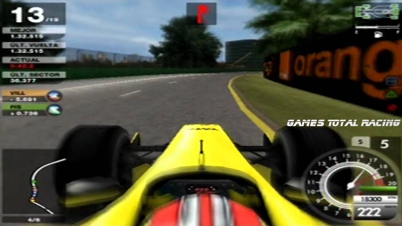 Formula 1 race game
